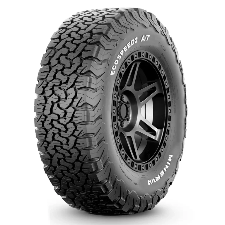 MINERVA EcoSpeed2 A/T tire – product photo showing tread design